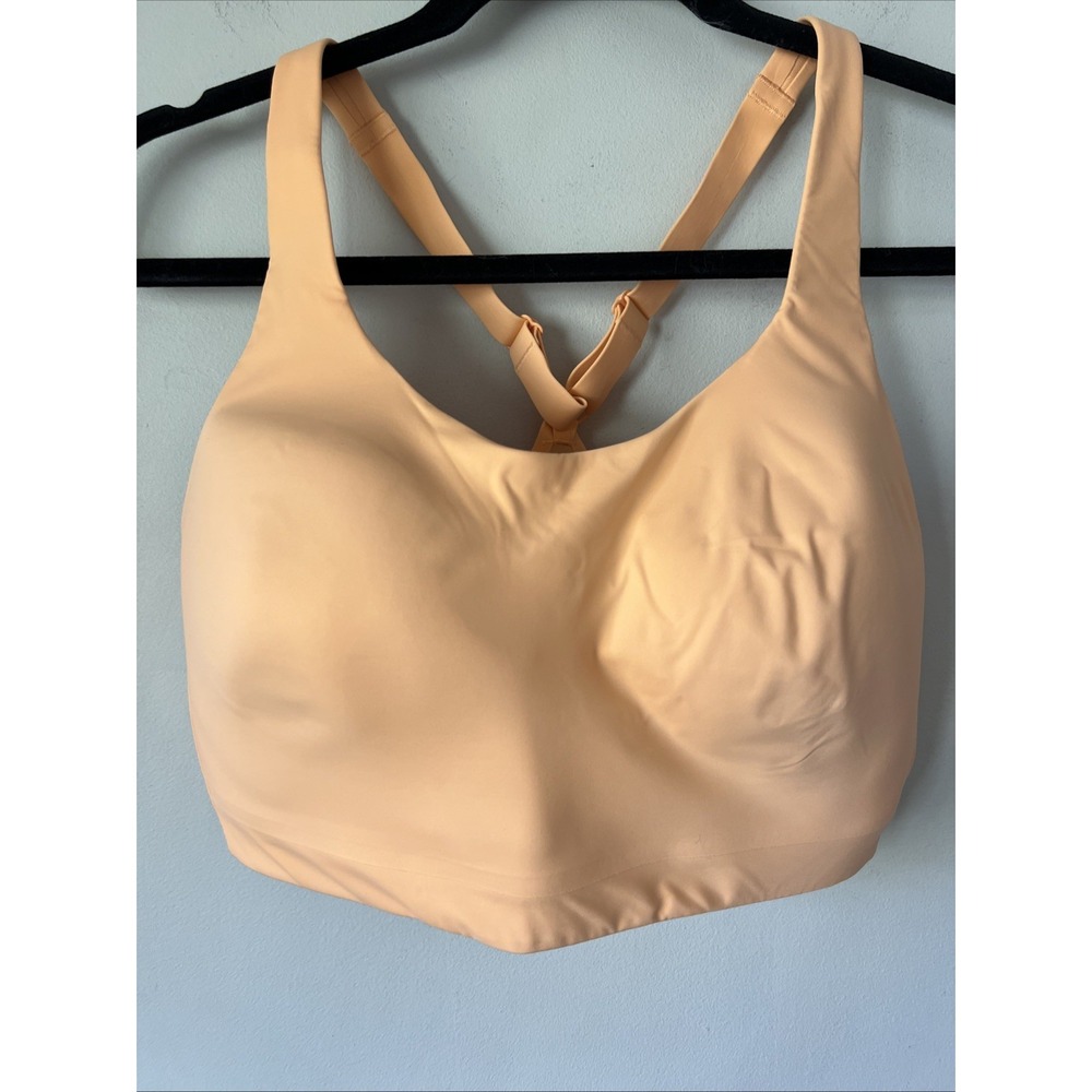 ATHLETA Advance Bra Size 36DD Orange Adjustable Straps